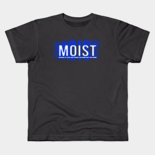 Moist- Difuser Text AL Kids T-Shirt